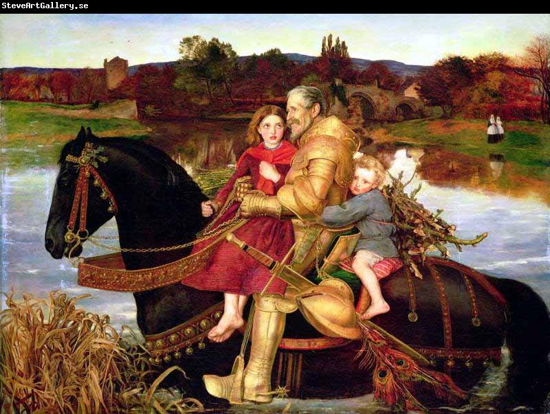 Sir John Everett Millais Sir Isumbras at the Ford